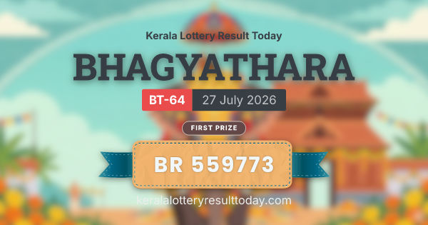 BHAGYATHARA BT-64 Draw Announced: Rs 1 Crore First Prize